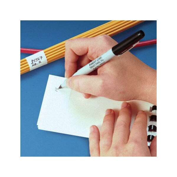 Blank Self-Laminating Cable Marker Book